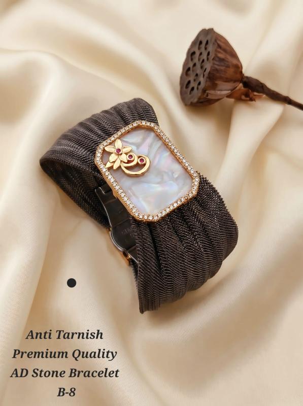 Anti tranish premium quality ad stone bracelet B 8 Trendy fashion jewellery distributor